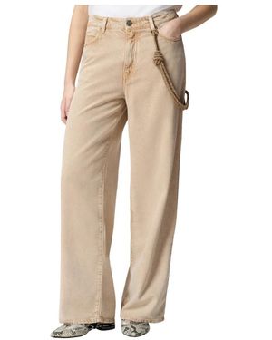 Pinko Straight Fit Jeans - Natural