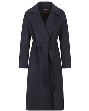 Max Mara Belted Coats - Azul