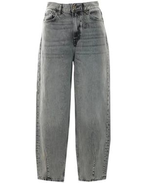 Liu Jo Loose-Fit Jeans - Gris