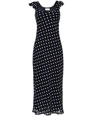 GUAJA. Midi Dresses - Negro