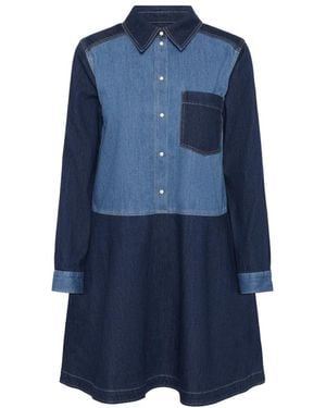 Part Two Short Dresses - Blue