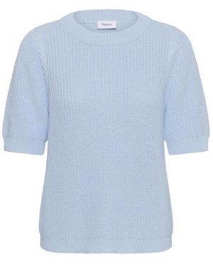 Saint Tropez Round-Neck Knitwear - Azul