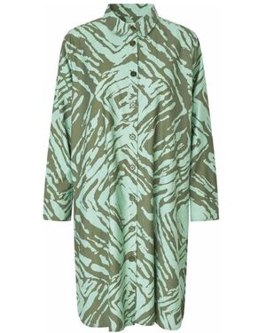 Masai Shirt Dresses - Green