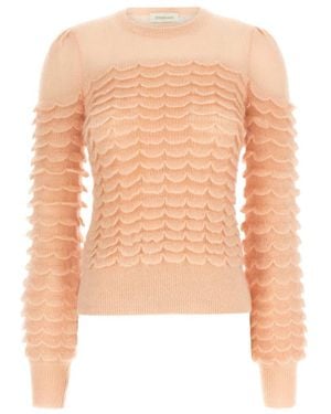 Zimmermann Round-Neck Knitwear - Neutro
