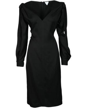 Bottega Veneta Kleid Frau - Schwarz