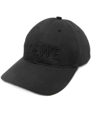 Loewe Cap Mit Logo-Patch - Schwarz