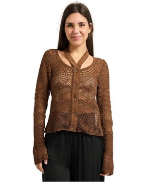 Manila Grace Cardigan - Bruin