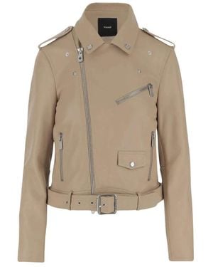 Pinko Light Jackets - Natural