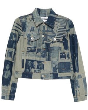 Jean Paul Gaultier Denim Jackets - Blue
