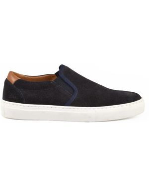 DIGEL Slip-On Wildleder-Sneakers - Schwarz