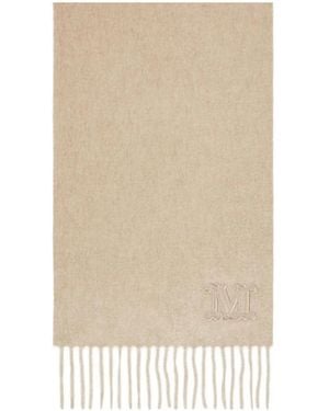 Max Mara Winter Scarves - Natural