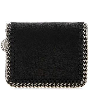 Stella McCartney Falabella Bi-Fold Portemonnee - Zwart