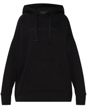 AllSaints Hoodies & Sweatvesten ,Zwart ,Katoen Vision Etie Hoodie