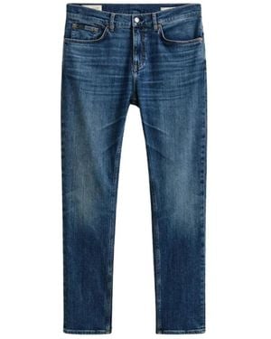 GANT Slim-Fit Jeans - Azul