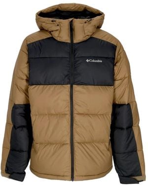 Columbia Down Jacket Pike Lake Ii Hooded Jacket - Green