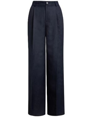 Ralph Lauren Wide Trousers - Blue