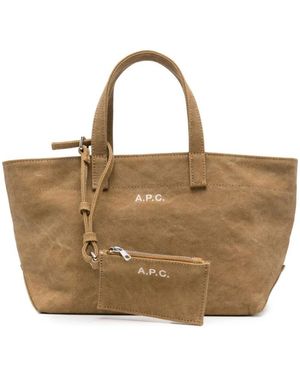 A.P.C. Shopping Bags - Brown