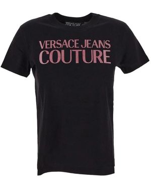 Versace Jeans Couture T-Shirts - Black