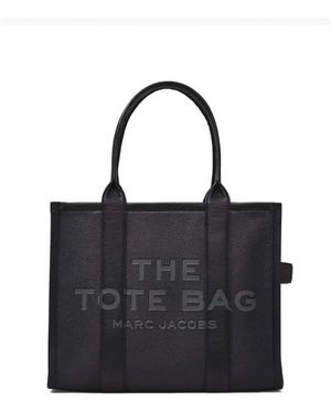 Marc Jacobs Tassen ,Zwart ,Leer De Grote Tote