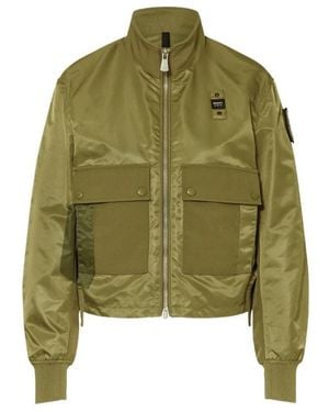 Blauer Bomber Jackets - Green