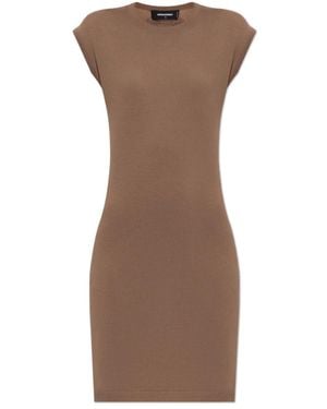 DSquared² Short Dresses - Marrón