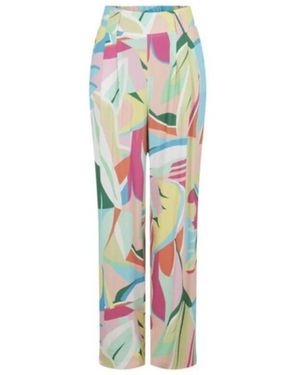 Naf Naf Wide Trousers - Blau