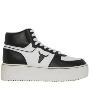 Windsor Smith Thrive High Sneakers - Schwarz