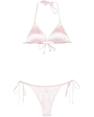 VENUJA Triangle Bikini Set - Weiß