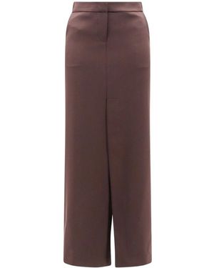 ACTUALEE Midi Skirts - Marrón