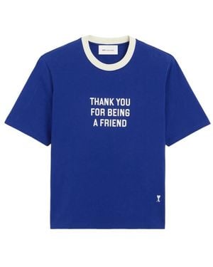 Ami Paris T-Shirts - Bleu