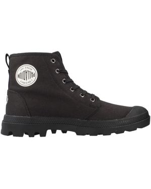 Palladium Lace-Up Boots - Zwart