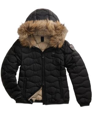 Blauer Winter Jackets - Noir