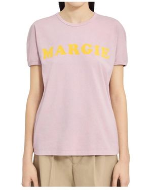 MM6 by Maison Margiela T-Shirts - Pink