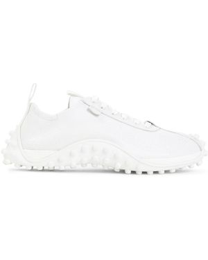 Ami Paris Weiße Ledersneakers Für Männer