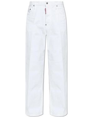 DSquared² Straight Jeans - Blanco