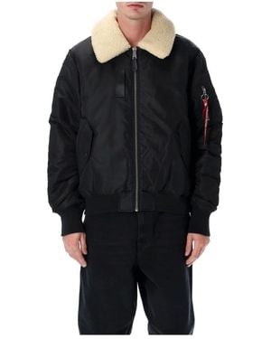 Alpha Industries Bomber Jackets - Black