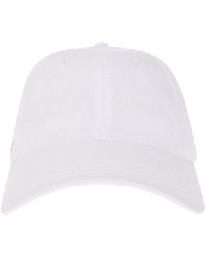 Lacoste Accessoires ,Wit ,Katoen Cotton Twill Cap