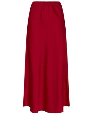 Saint Tropez Maxi Rok - Rood