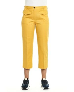 Nine:inthe:morning Cropped Trousers - Yellow