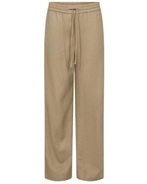 Mos Mosh Wide Trousers - Neutro