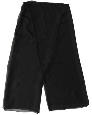 Dolce & Gabbana Silk Scarves - Black