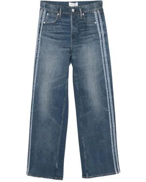 Rag & Bone Gerades Jeans - Blau