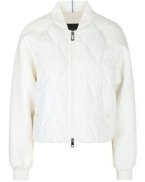 Marc Cain Oversized cropped jacke rethink together - Weiß