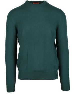Ballantyne Round-Neck Knitwear - Green