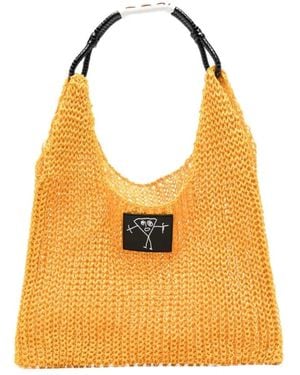 Plan C Tote Bags - Jaune