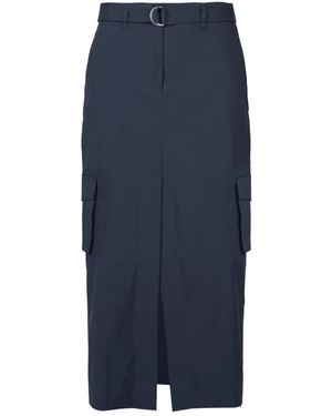 Bomboogie Midi Skirts - Azul