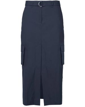 Bomboogie Midi Skirts - Azul