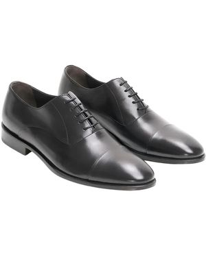 Calpierre Schoenen ,Zwart ,Leer Oxford