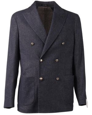 BRERAS Milano Einreihiger Blazer - Blau