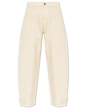 Isabel Marant Jeans ,Katoen Leja Jeans - Naturel